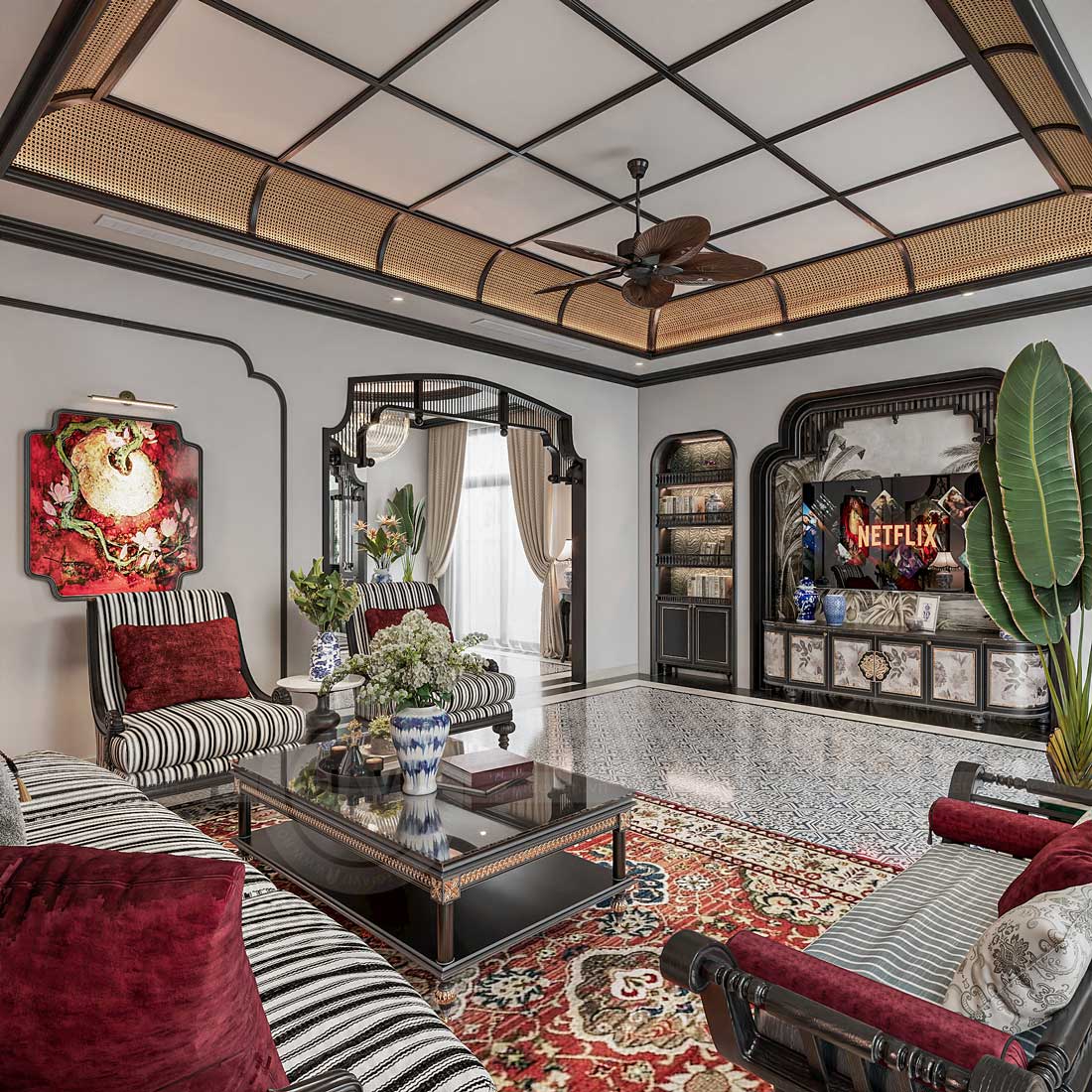 thiết kế nội thất biệt thự Vinhomes Vũ Yên - liền kề 105m2 6 thiết kế nội thất biệt thự Vinhomes Vũ Yên - liền kề 105m2 6