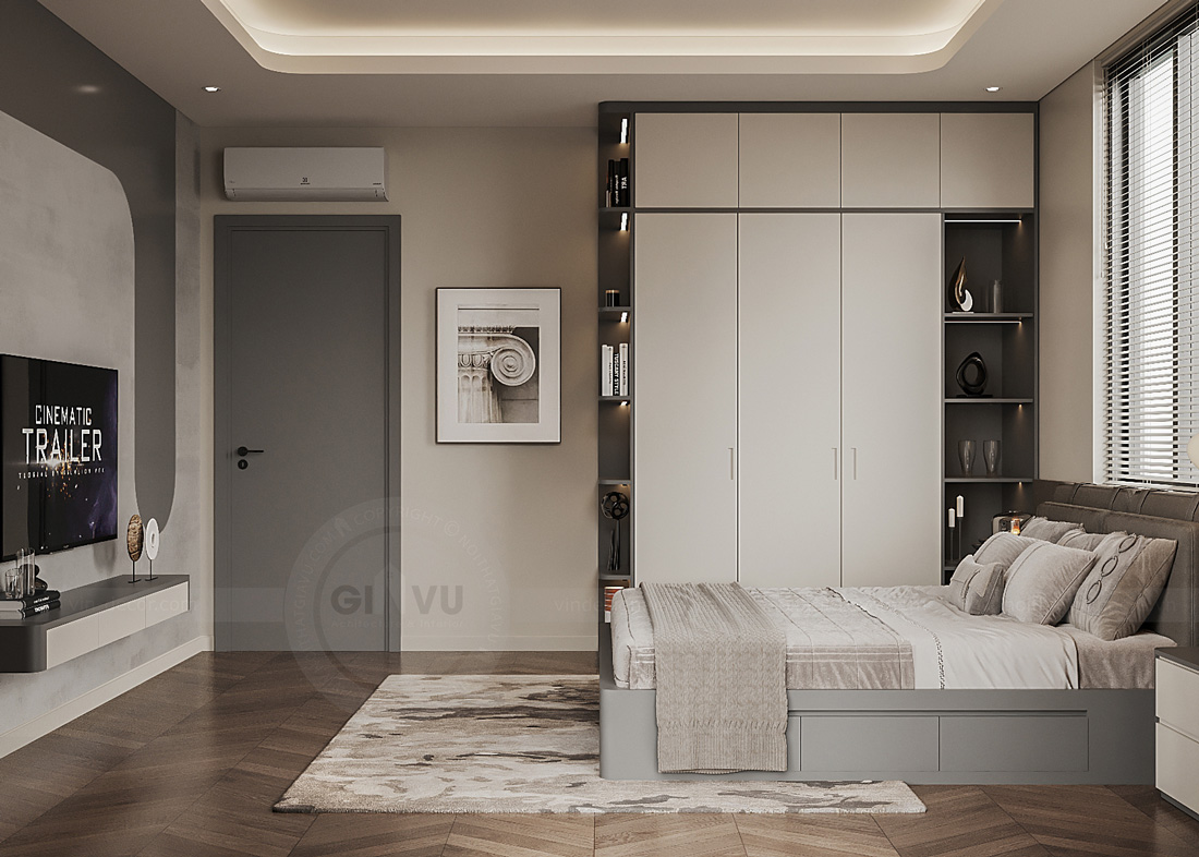 thiết kế nội thất biệt thự Vinhomes Vũ Yên - liền kề 105m2 62 thiết kế nội thất biệt thự Vinhomes Vũ Yên - liền kề 105m2 62