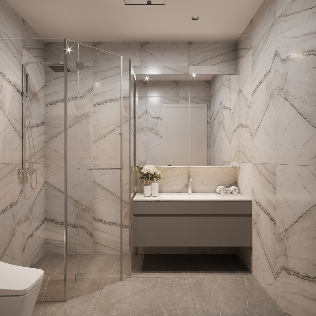 thiết kế nội thất biệt thự Vinhomes Vũ Yên - liền kề 105m2 66 thiết kế nội thất biệt thự Vinhomes Vũ Yên - liền kề 105m2 66