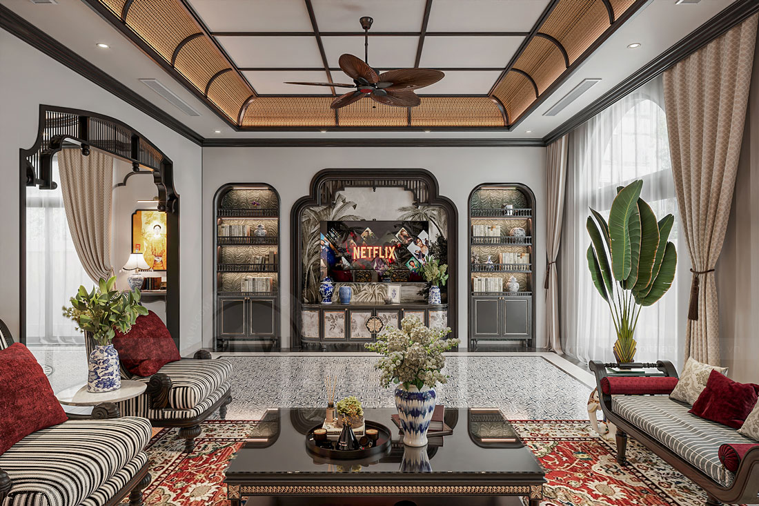 thiết kế nội thất biệt thự Vinhomes Vũ Yên - liền kề 105m2 7 thiết kế nội thất biệt thự Vinhomes Vũ Yên - liền kề 105m2 7