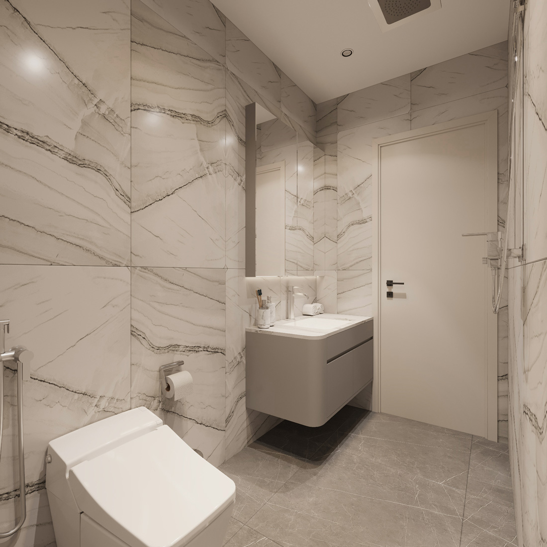 thiết kế nội thất biệt thự Vinhomes Vũ Yên - liền kề 105m2 70 thiết kế nội thất biệt thự Vinhomes Vũ Yên - liền kề 105m2 70