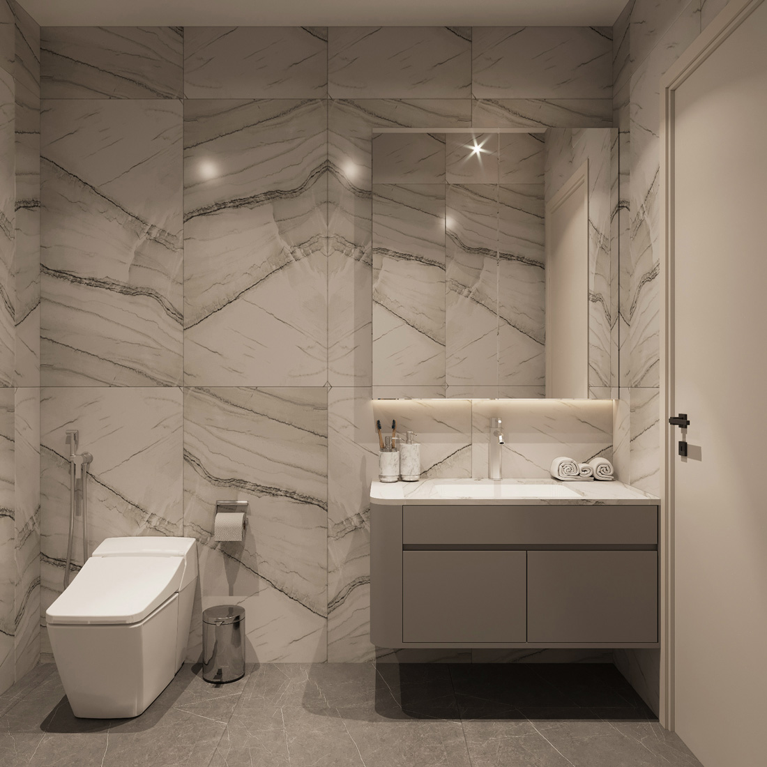 thiết kế nội thất biệt thự Vinhomes Vũ Yên - liền kề 105m2 71 thiết kế nội thất biệt thự Vinhomes Vũ Yên - liền kề 105m2 71