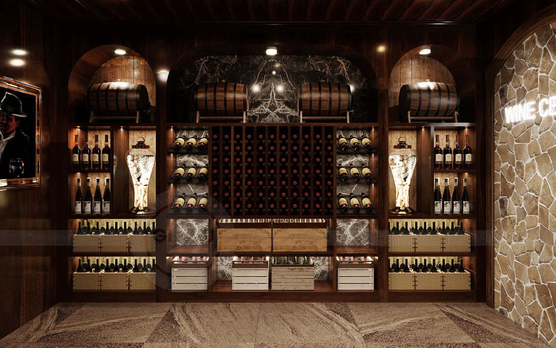 thiết kế thi công biệt thự phố có hầm nhà anh Trung 10