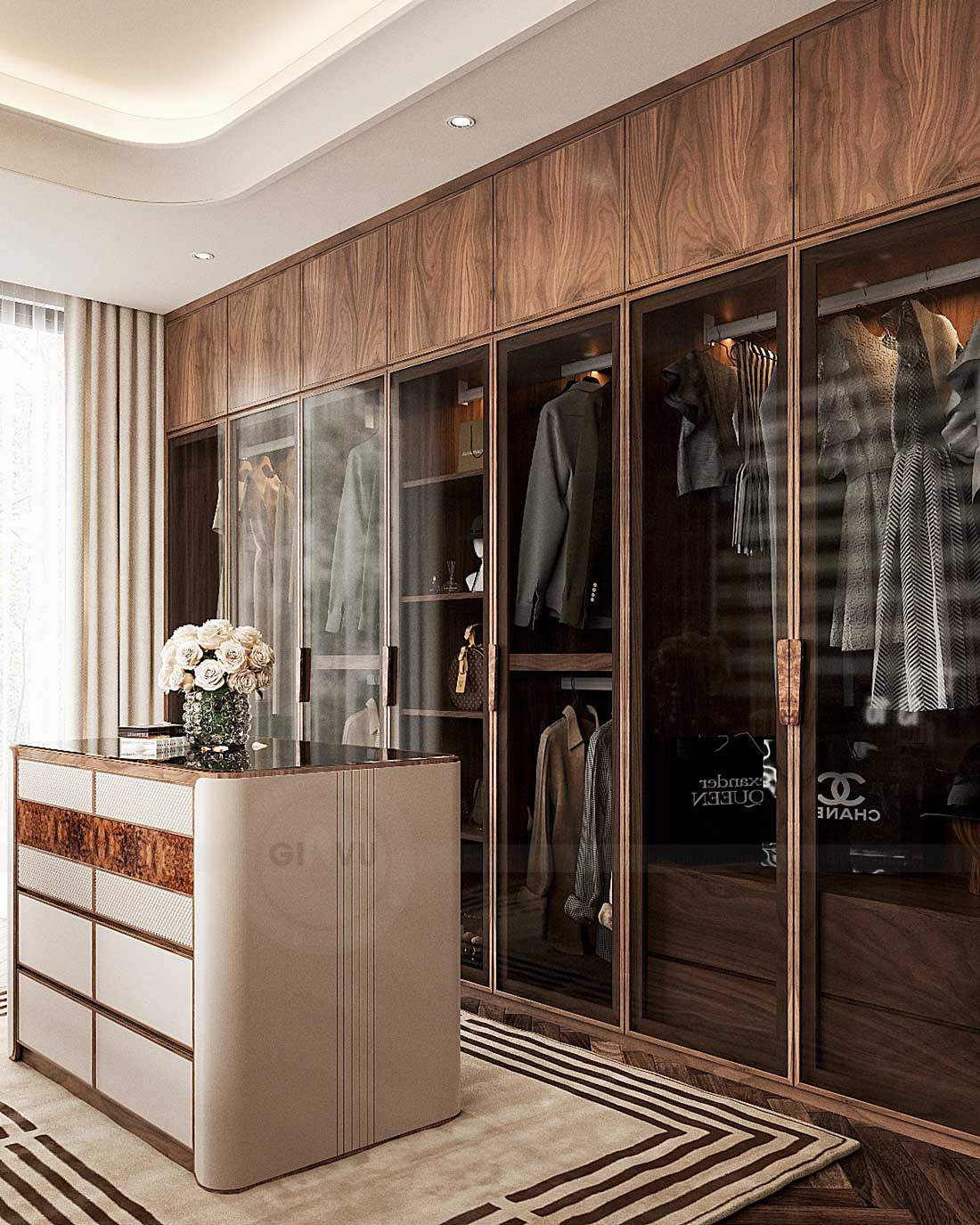 thiết kế thi công biệt thự phố có hầm nhà anh Trung 29