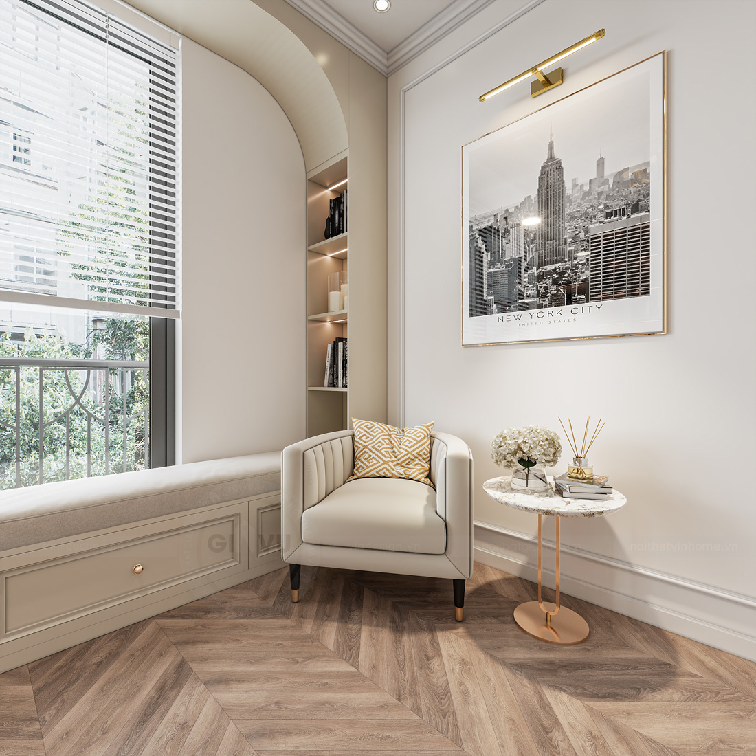 thiết kế biệt thự tứ lập Vinhomes Ocean Park 2 chị Hà 25