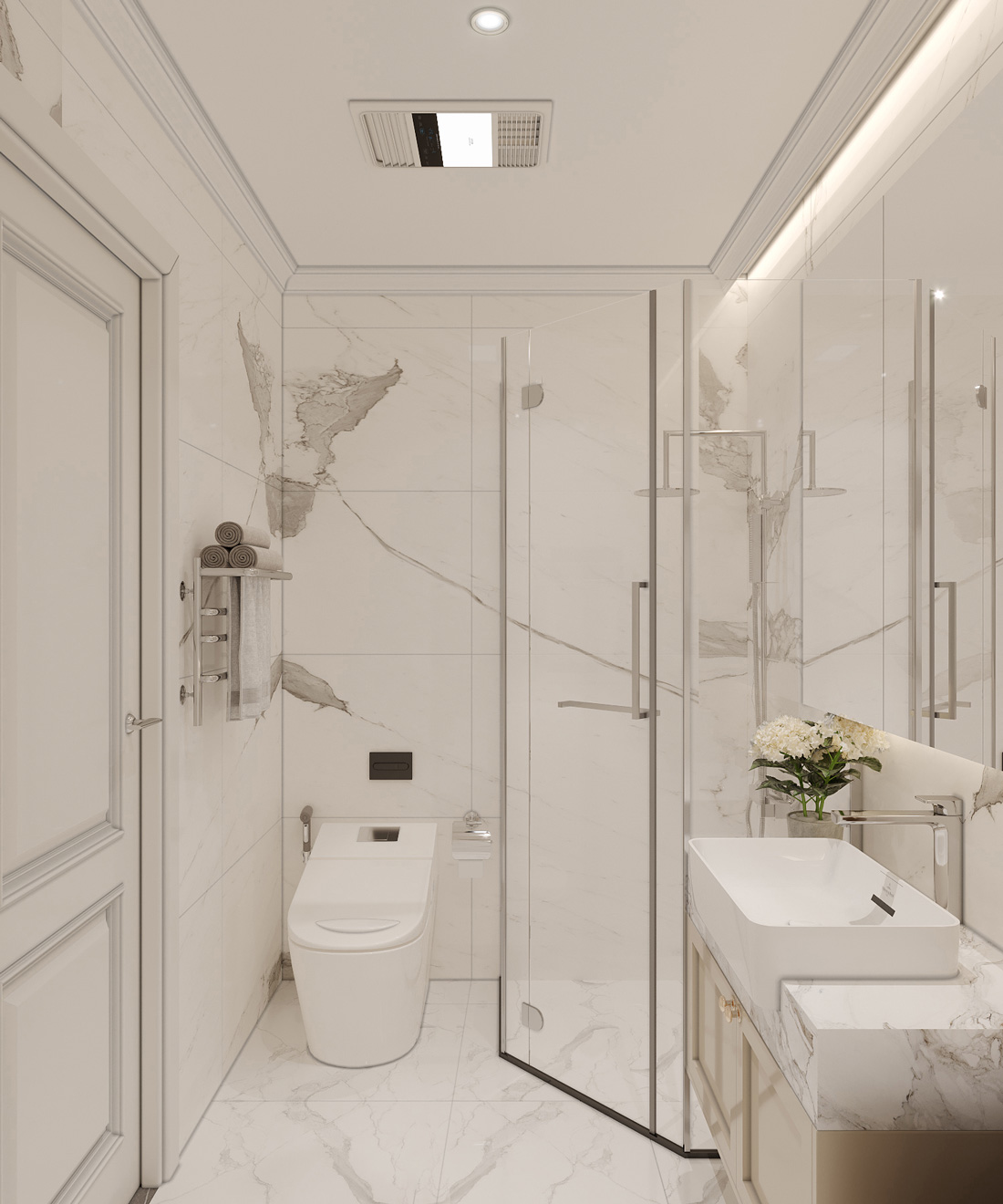 thiết kế biệt thự tứ lập Vinhomes Ocean Park 2 chị Hà 47