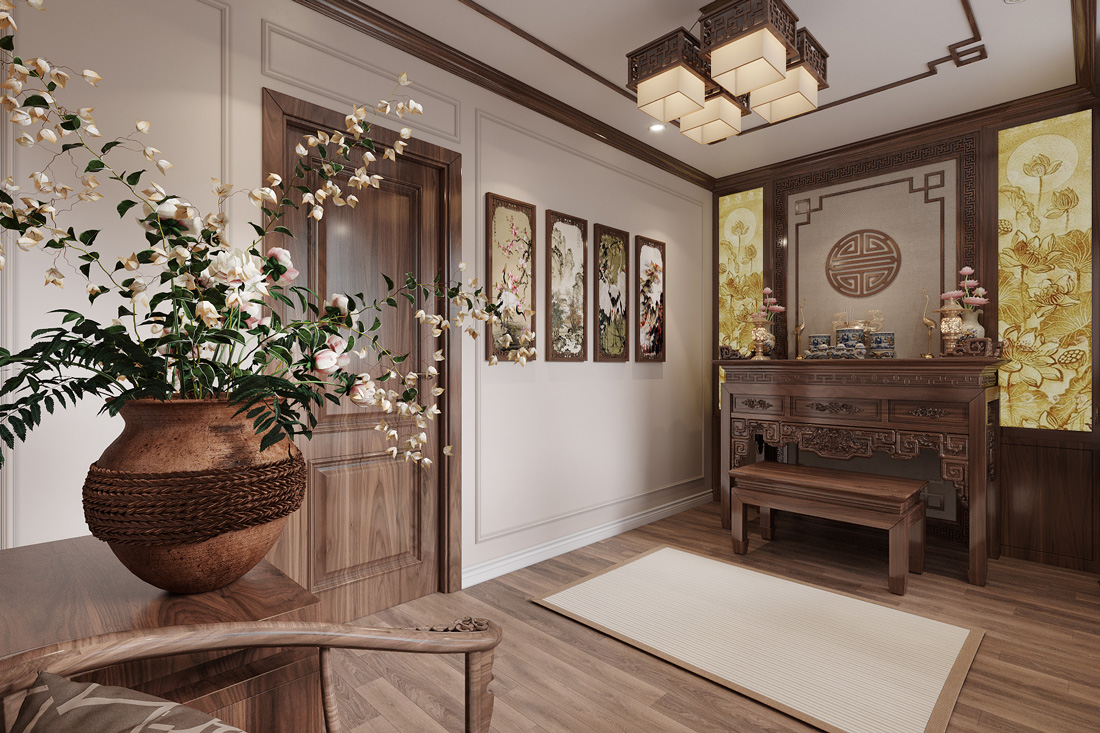 thiết kế biệt thự tứ lập Vinhomes Ocean Park 2 chị Hà 48