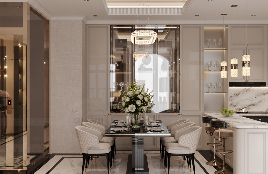 thiết kế biệt thự tứ lập Vinhomes Ocean Park 2 chị Hà 5