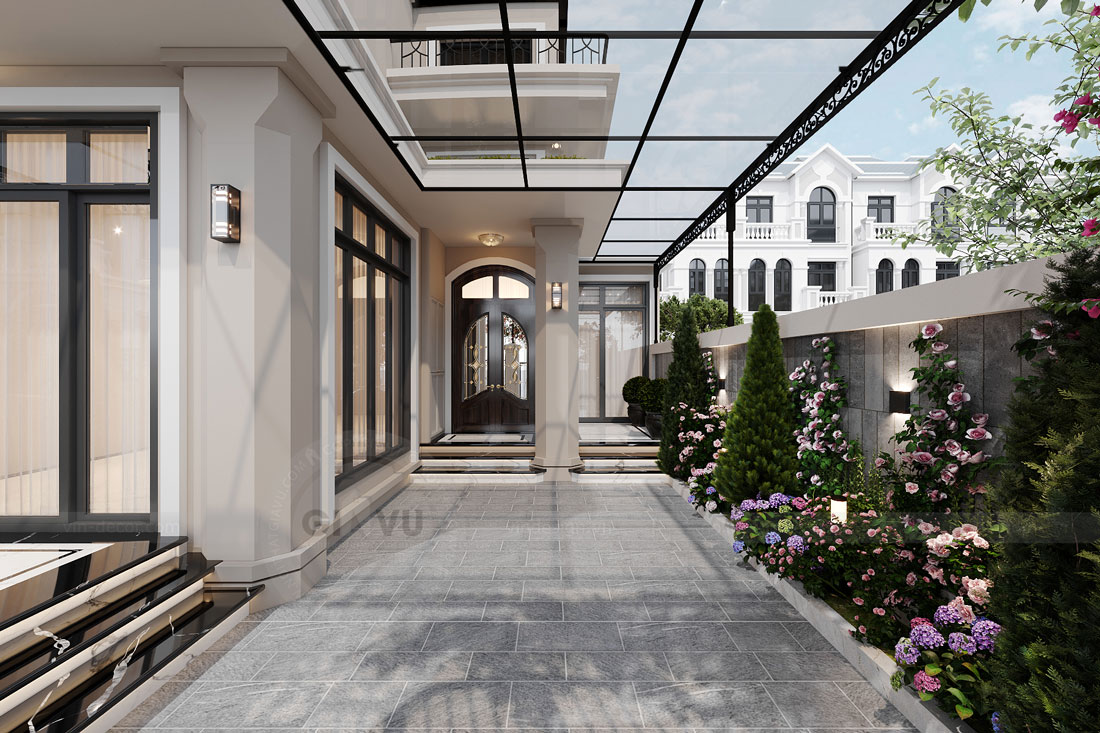 thiết kế biệt thự tứ lập Vinhomes Ocean Park 2 chị Hà 52