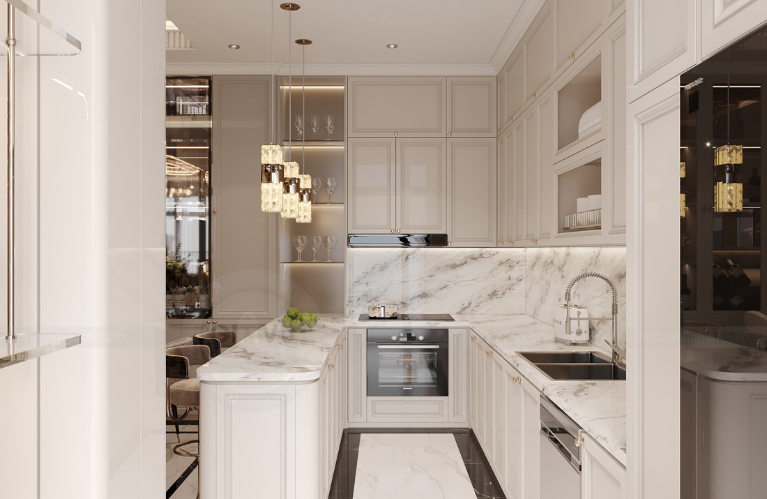 thiết kế biệt thự tứ lập Vinhomes Ocean Park 2 chị Hà 7