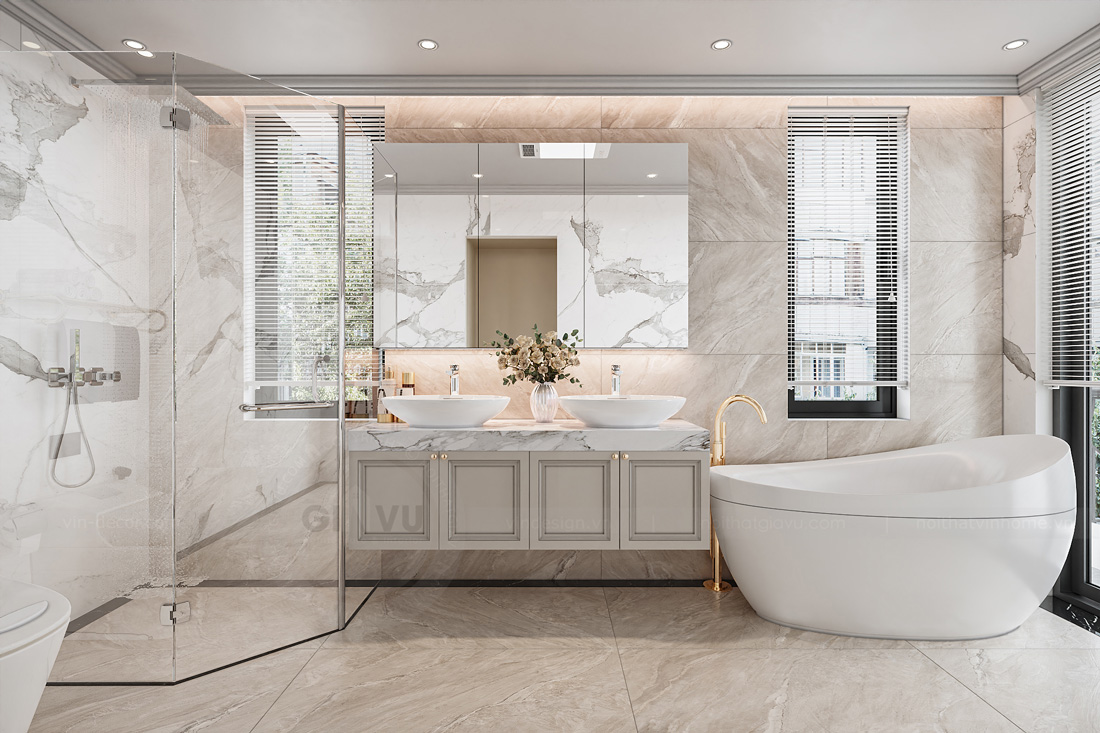 thiết kế biệt thự Vinhomes Ocean Park 3 căn song lập 150m2 23 thiết kế biệt thự Vinhomes Ocean Park 3 căn song lập 150m2 23