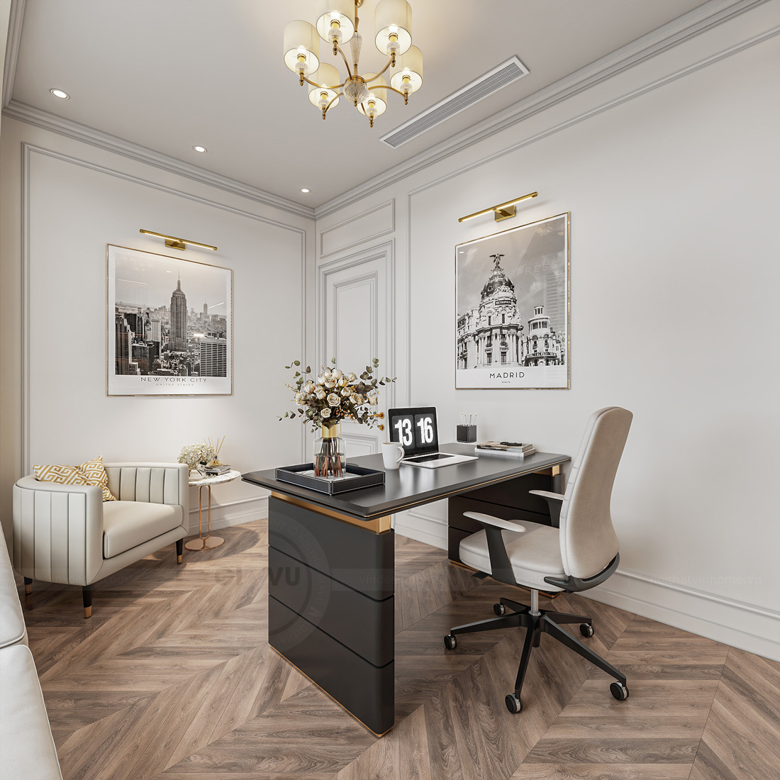 thiết kế biệt thự Vinhomes Ocean Park 3 căn song lập 150m2 27 thiết kế biệt thự Vinhomes Ocean Park 3 căn song lập 150m2 27