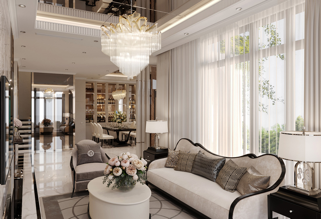 Thiết kế biệt thự Vinhomes Ocean Park 3 Căn Song Lập 150m2