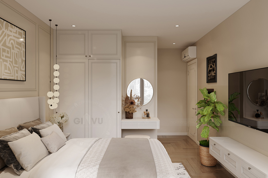 thiết kế nội thất chung cư D' el dorado 70m2 10