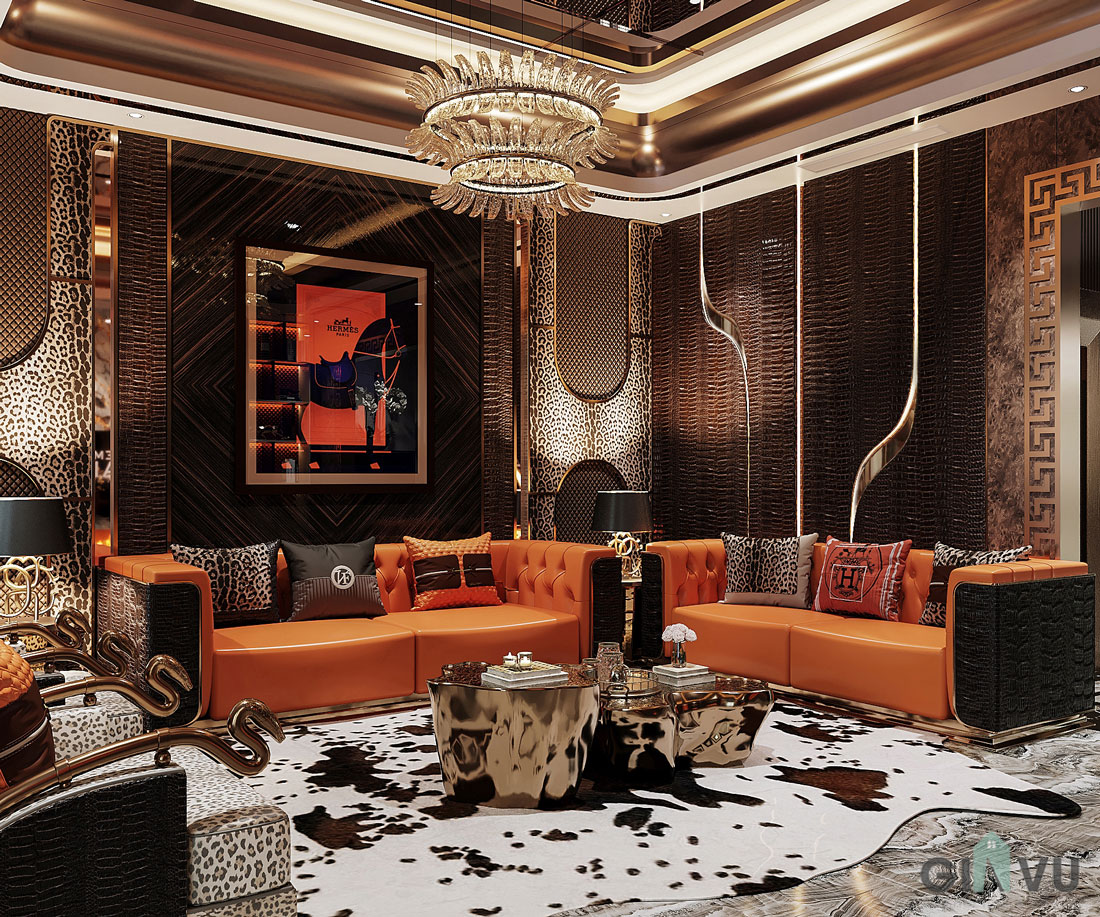 thiết kế thi công biệt thự Vinhomes Vũ Yên căn song lập 6