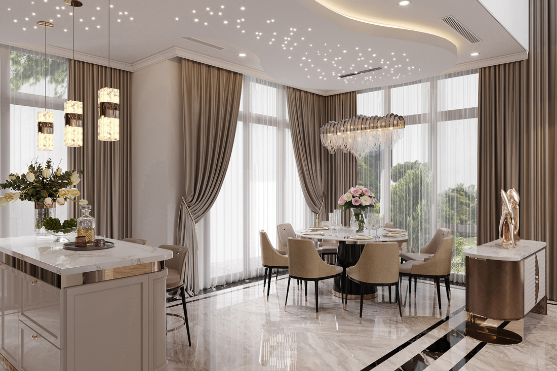 thiết kế thi công biệt thự Vaquarius Văn Giang 14 thiết kế thi công biệt thự Vaquarius Văn Giang 14