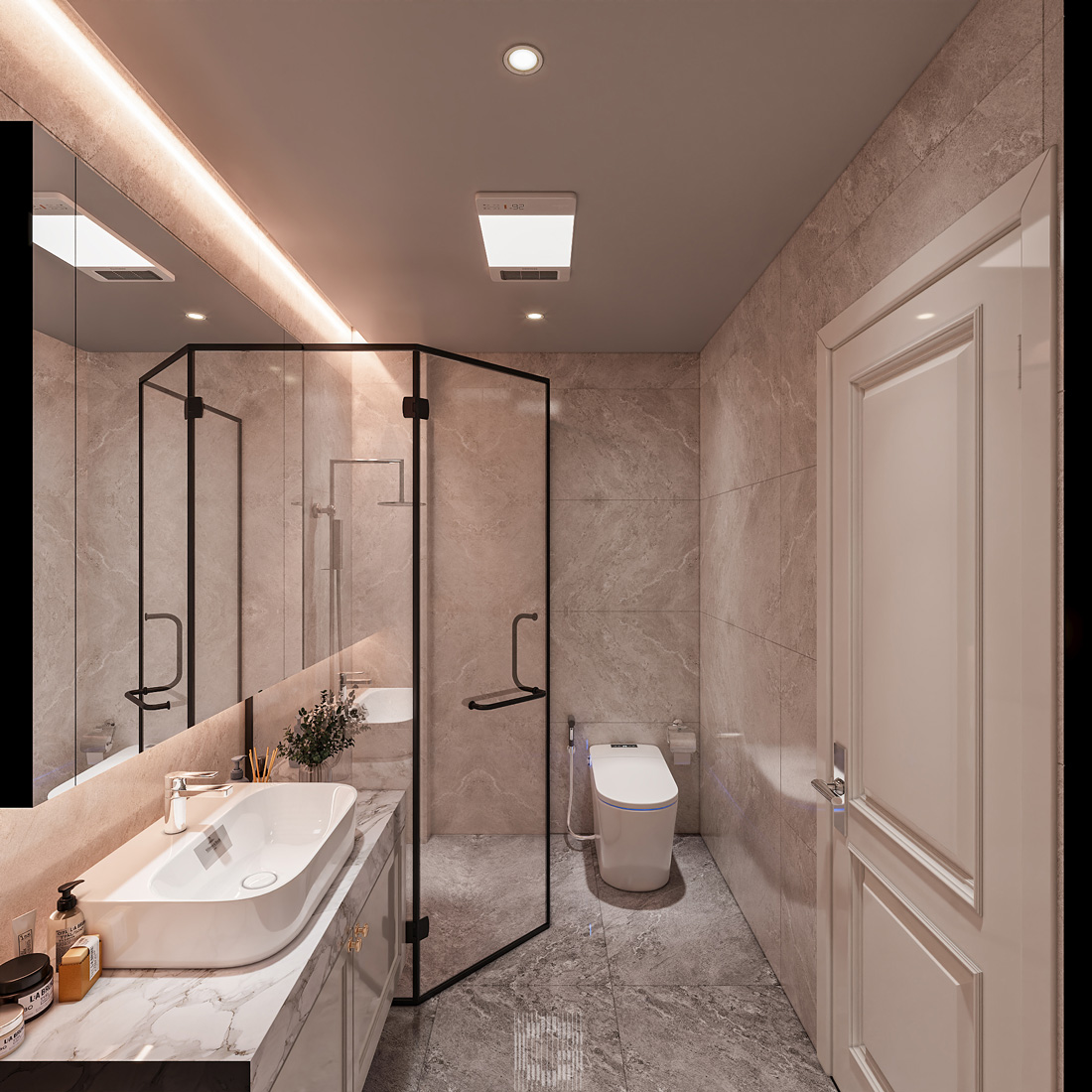 thiết kế thi công biệt thự Vaquarius Văn Giang 49 thiết kế thi công biệt thự Vaquarius Văn Giang 49