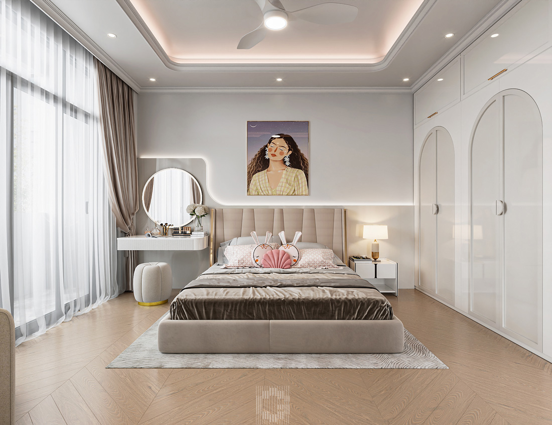 thiết kế thi công biệt thự Vaquarius Văn Giang 51 thiết kế thi công biệt thự Vaquarius Văn Giang 51