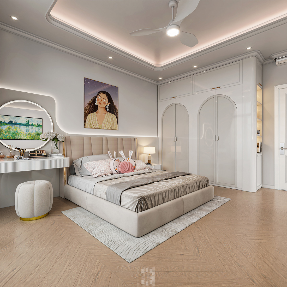 thiết kế thi công biệt thự Vaquarius Văn Giang 53 thiết kế thi công biệt thự Vaquarius Văn Giang 53