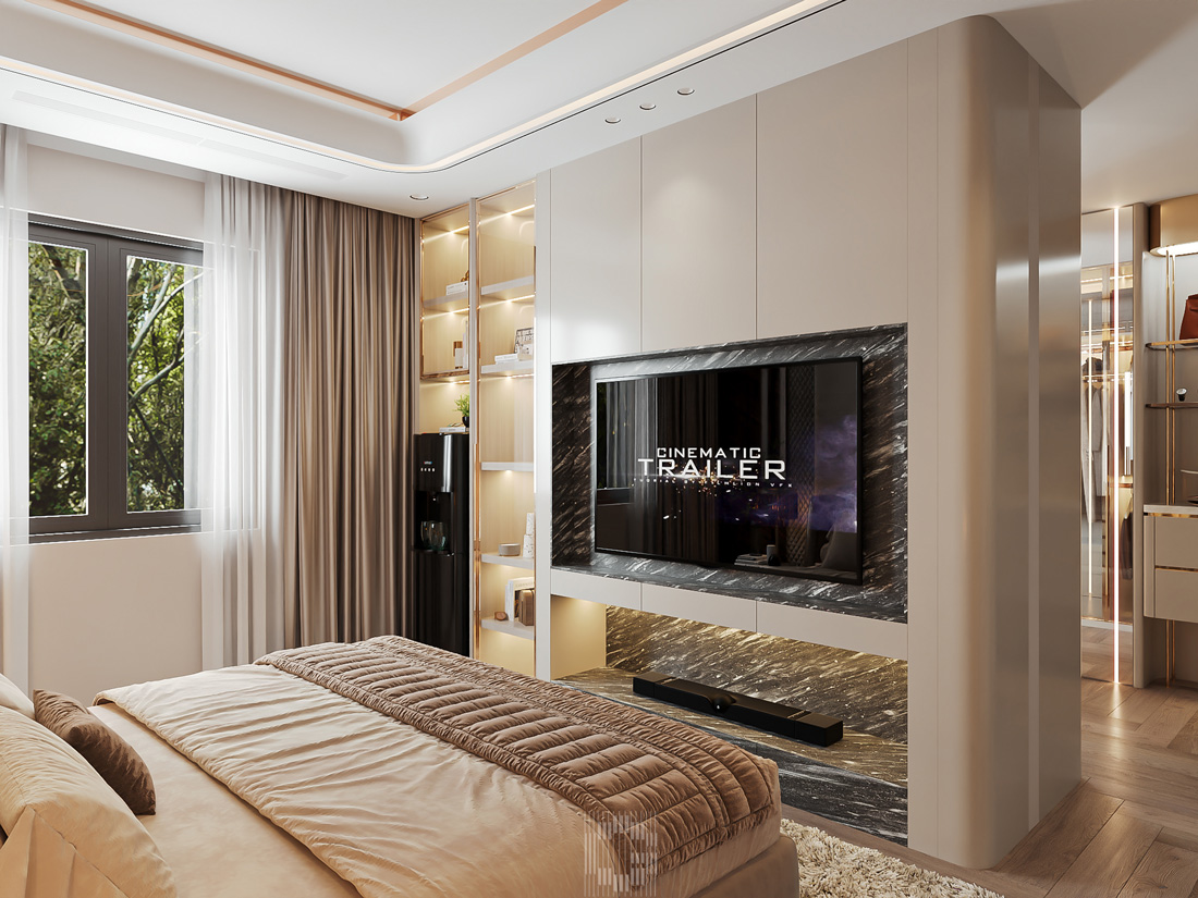 thiết kế thi công shophouse Vinhomes Ocean Park nhà anh Toàn 34