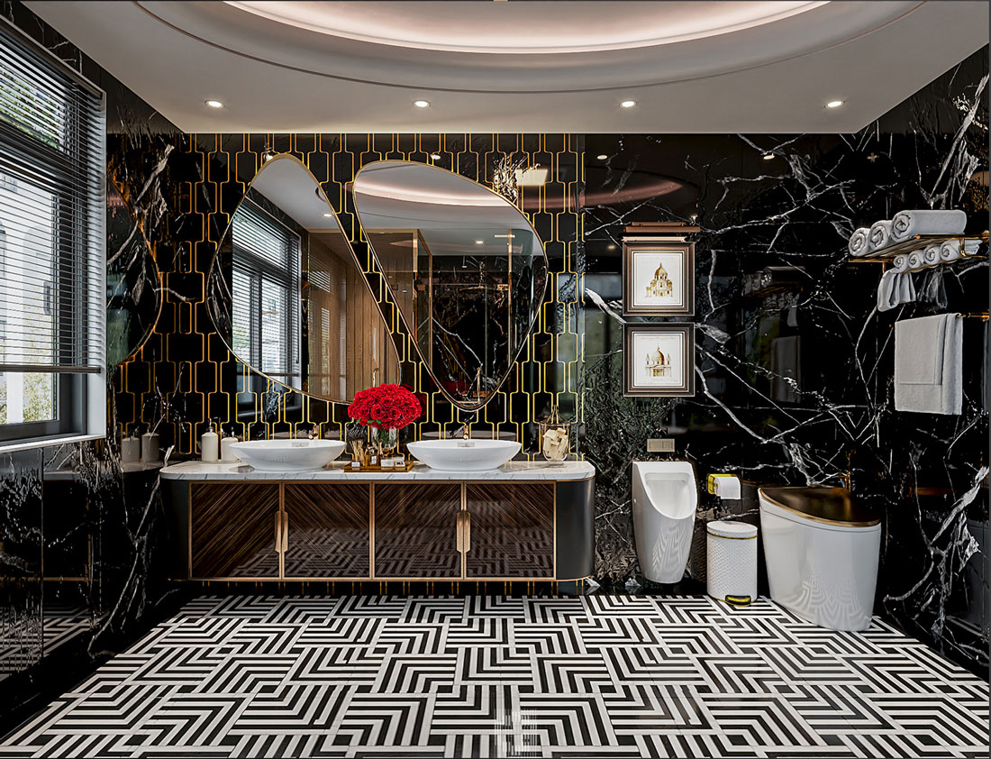 thiết kế biệt thự song lập Vinhomes Vũ Yên đẹp sang trọng 24
