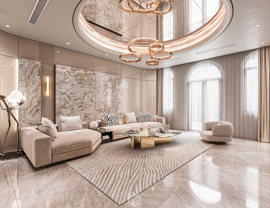 thi công hoàn thiện biệt thự Solasta Dương Nội B 2