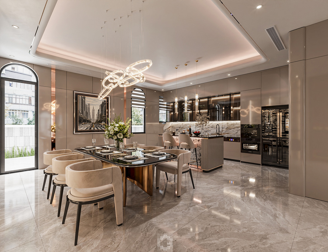 thi công hoàn thiện biệt thự Solasta Dương Nội B 8