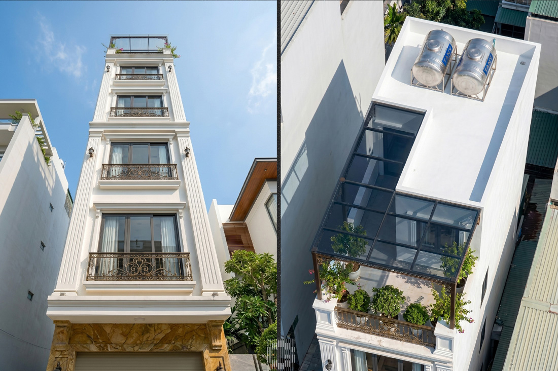 thiết kế thi công nhà phố 45m2 hiện đại sang trọng 2 thiết kế thi công nhà phố 45m2 hiện đại sang trọng 2