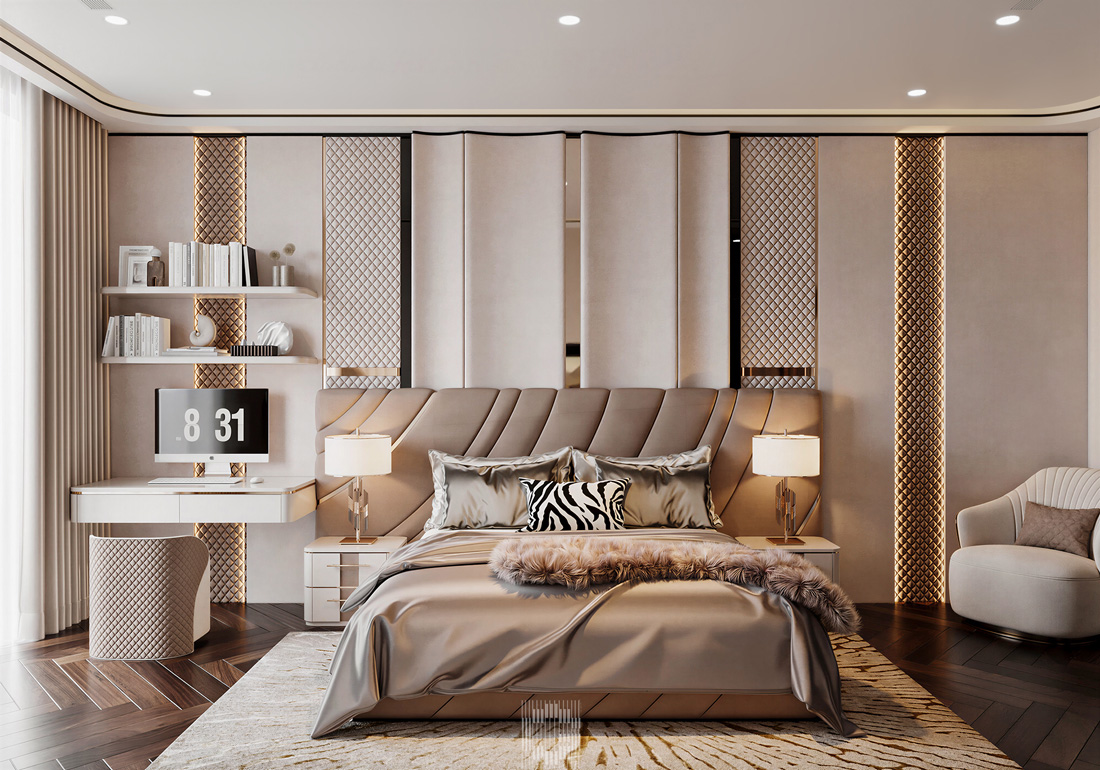 thiết kế hoàn thiện biệt thự An Vượng Villa song lập 150m2 16
