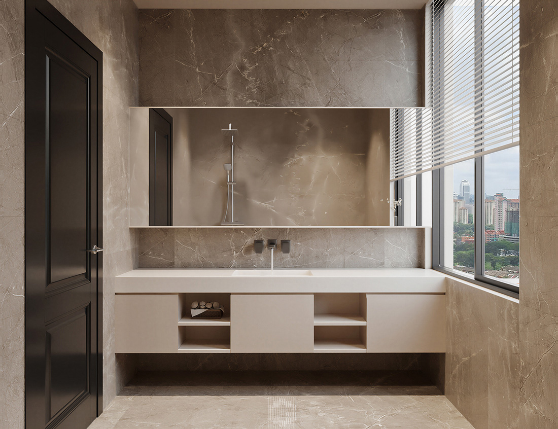 thiết kế hoàn thiện biệt thự An Vượng Villa song lập 150m2 32