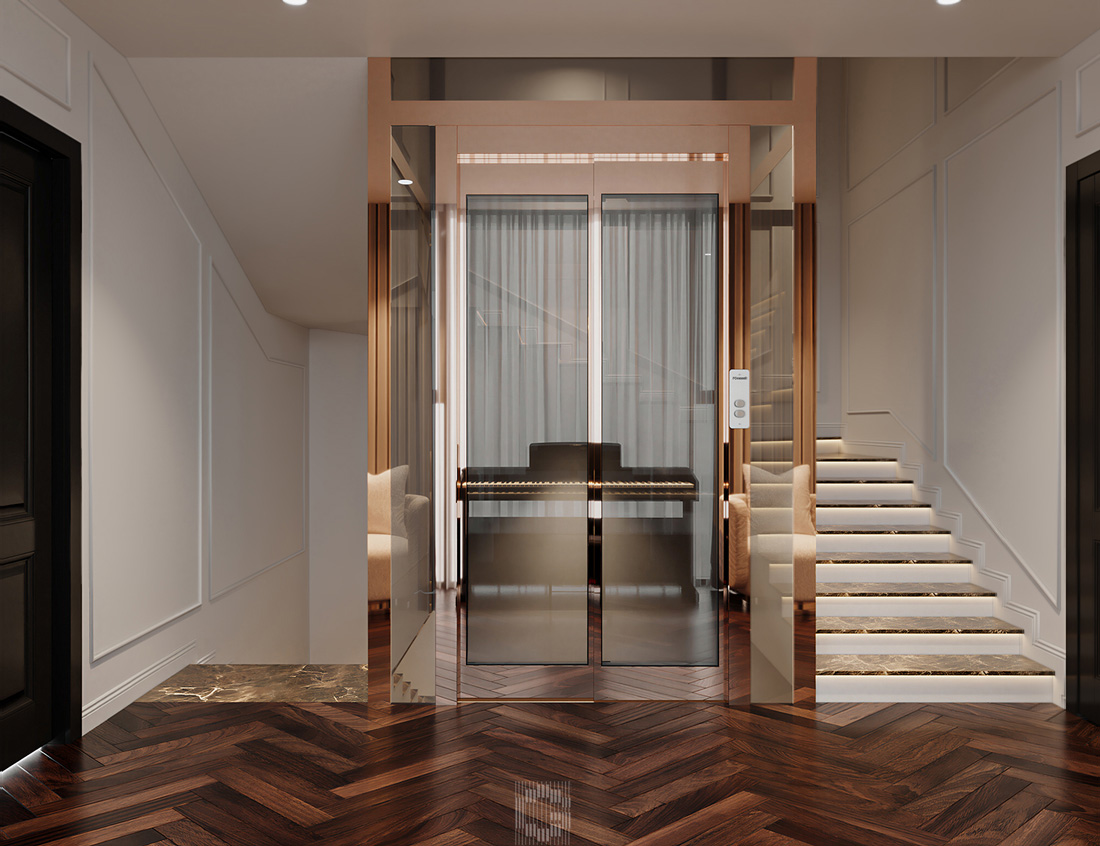 thiết kế hoàn thiện biệt thự An Vượng Villa song lập 150m2 34