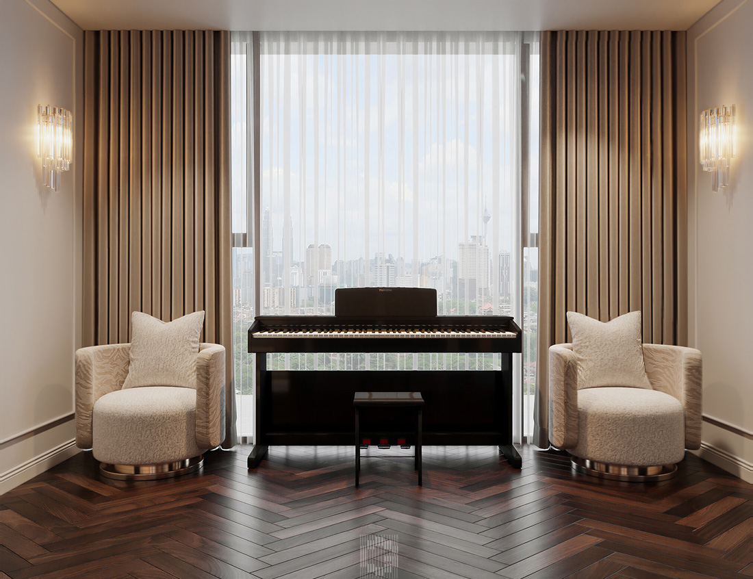 thiết kế hoàn thiện biệt thự An Vượng Villa song lập 150m2 35
